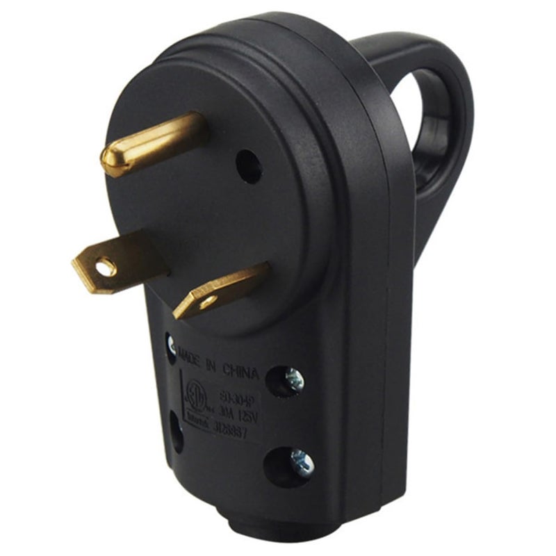 Single Heavy Duty Prong Electrical Connector With Handle For Trailers And Campers High Temperature Resistant - Image 2