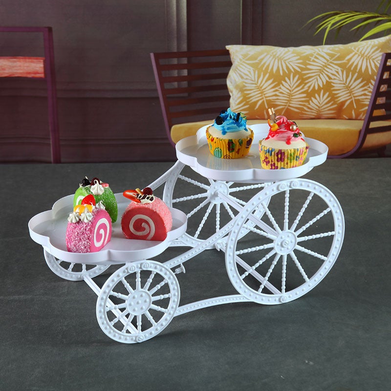 Halloween Wedding Banquet Birthday Dessert Table Cake Rack Ornaments Multi-Layer Living Room Snack Plate Snack Plate Fruit Plate - Image 2