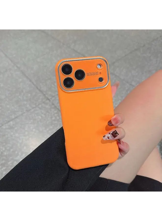 Green Liquid Phone Case With Protective Mirror Film For IPhone 17 Pro - Image 1