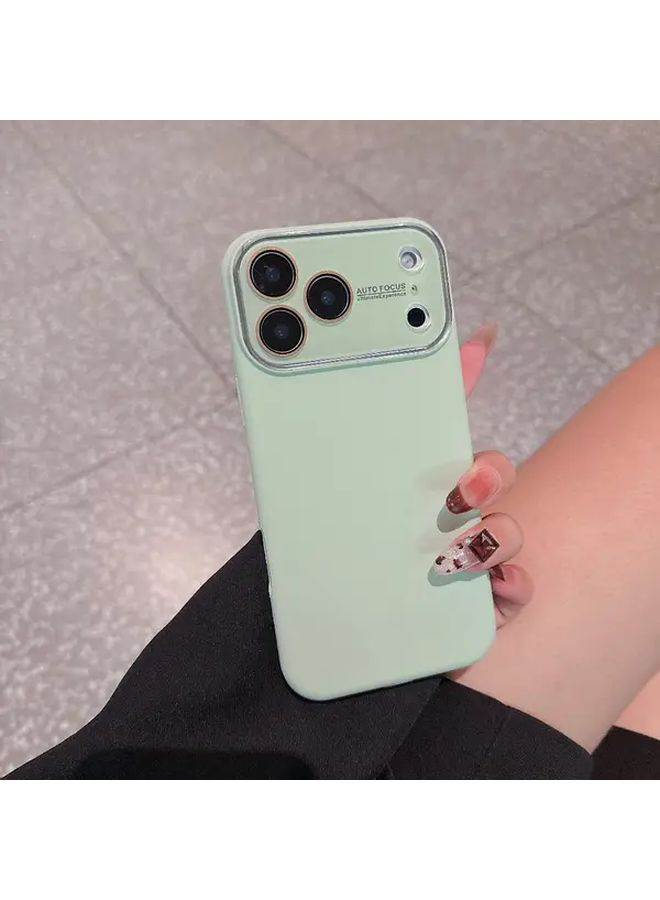 Green Liquid Phone Case With Protective Mirror Film For IPhone 17 Pro - Image 4
