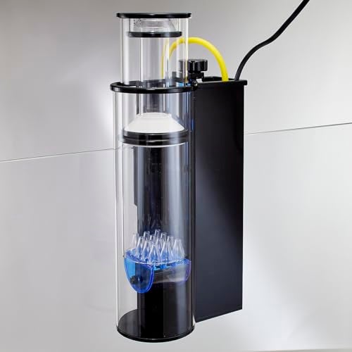 AquaReady Nano Hang On Back Protein Skimmer for Saltwater Aquariums Bullet-3, Up to 80 Gallon Filtration, Hang On External, Adjustable, Ultra Quiet Pump, Compact Design - Image 3