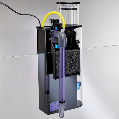 AquaReady Nano Hang On Back Protein Skimmer for Saltwater Aquariums Bullet-3, Up to 80 Gallon Filtration, Hang On External, Adjustable, Ultra Quiet Pump, Compact Design - Image 2