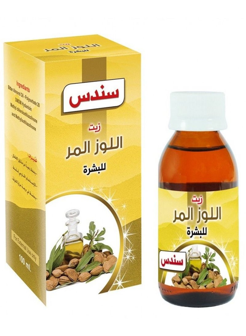 sondos Bitter almond oil for Skin From Sondos 100 ml - Image 1