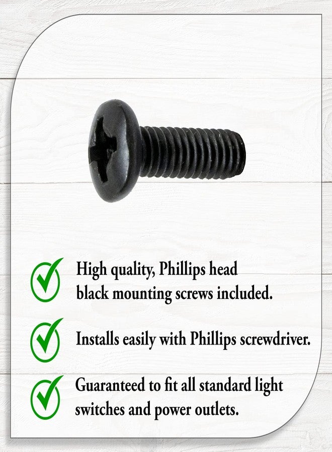 Innovative Fabricators, Inc. Pine Cone Triple Toggle Light Switch Wall Plate (Triple Toggle, Black) - MADE IN USA - Image 4