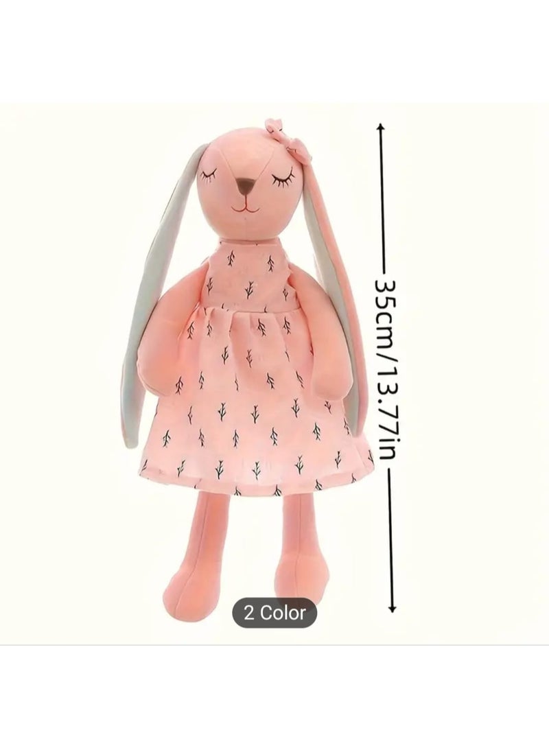 Kawaii Rabbit Plush Toys - Soft, Lovely Easter Bunny Dolls, Stuffed Animal Toy with Skirt, Ideal Birthday Decor Gifts - Image 2