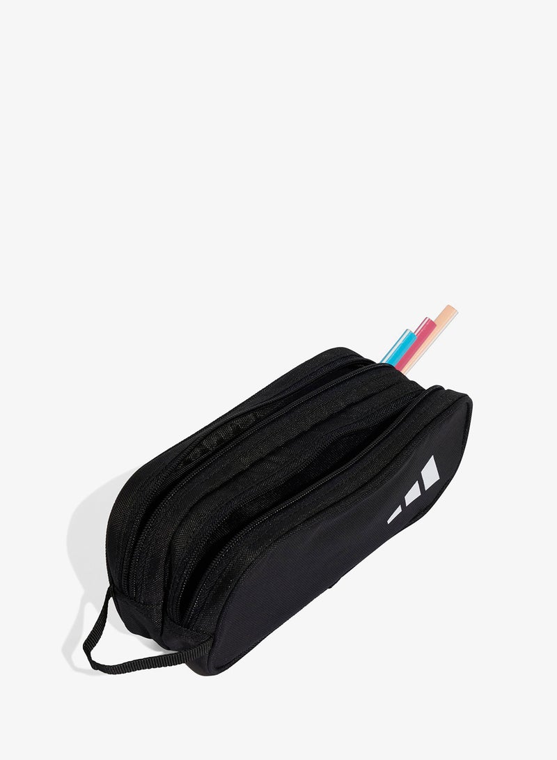 Adidas Kids Two Zipper Pencil Case - Image 3