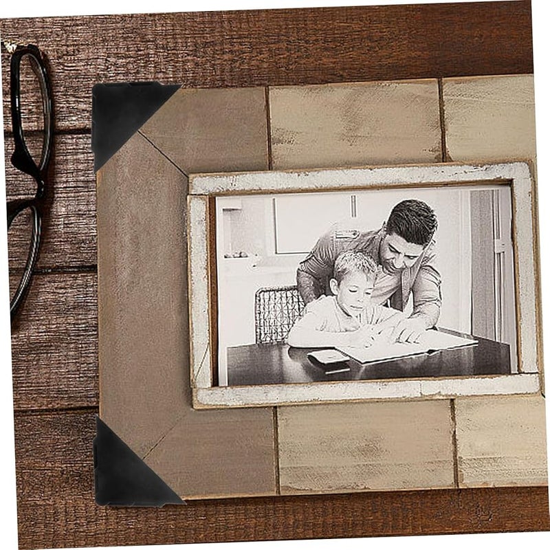 Operitacx 100Pcs Plastic Photo Frame Corner Protectors Safe Packaging Edge Guards - Image 4