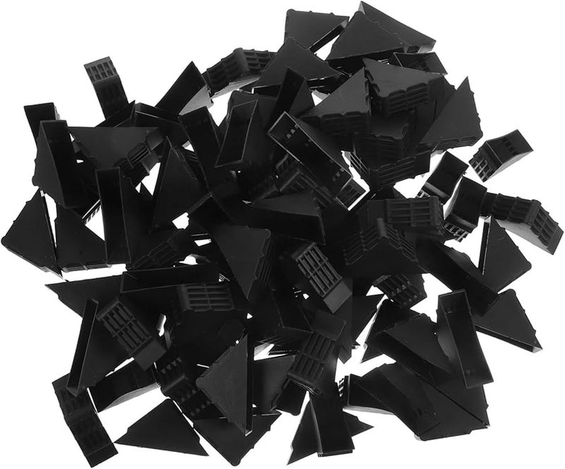 Operitacx 100Pcs Plastic Photo Frame Corner Protectors Safe Packaging Edge Guards - Image 2