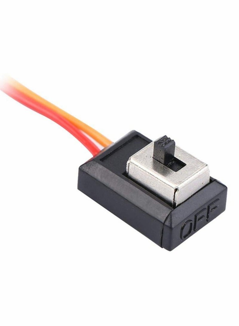 Barakah RC Car 160A Brushed ESC Electric Speed Controller 3S 160A Waterproof ESC 5V 1A BEC for 1 12 RC Car Replacement Accessories RC Truck Buggy Short Course Truck Rock Crawler and Tank - Image 5