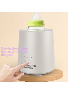 unikbebe Milk Shaker, Automatic Baby Formula Mixer, USB Charger Bottle Shaker, 3-Gear Mixing, Less Bubbles & Lumps, Anti-Colic Baby Formula Blender, One-Button Operation, Flexible Silicone Slot  - Image 1