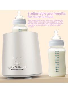 unikbebe Milk Shaker, Automatic Baby Formula Mixer, USB Charger Bottle Shaker, 3-Gear Mixing, Less Bubbles & Lumps, Anti-Colic Baby Formula Blender, One-Button Operation, Flexible Silicone Slot  - Image 2