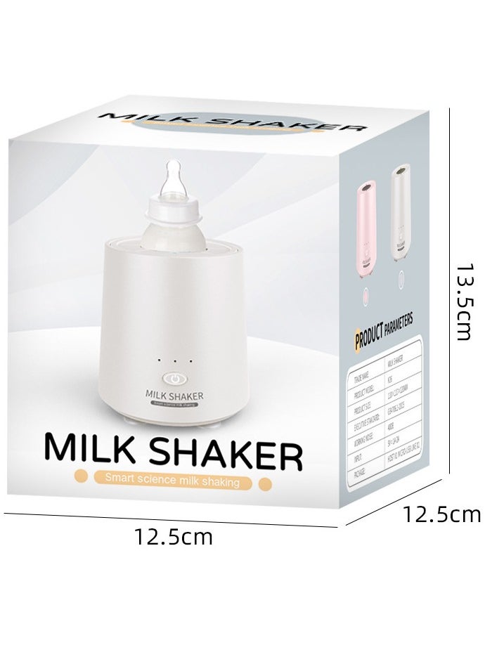 unikbebe - Milk Shaker, Automatic Baby Formula Mixer, USB Charger Bottle Shaker, 3-Gear Mixing, Less Bubbles & Lumps, Anti-Colic Baby Formula Blender, One-Button Operation, Flexible Silicone Slot - Image 1