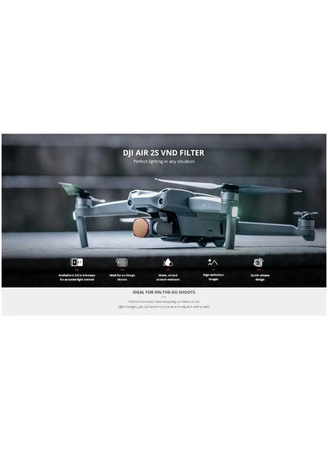 PGYTECH Mavic Air 2S VND Filter (6 to 9-Stop)