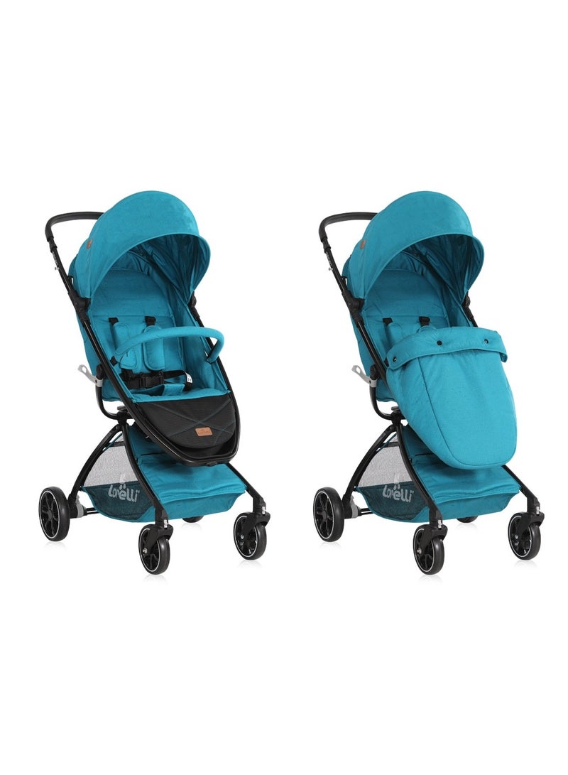 لوريلي عربة أطفال رياضية باللون الأزرق الداكن - Image 3