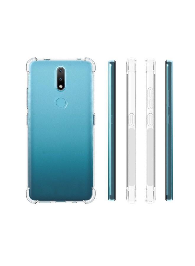 إيروريكس جراب لهاتف Nokia 2.4 مقاوم للصدمات ومضاد للانزلاق مصنوع من مادة TPU السميكة - Image 5