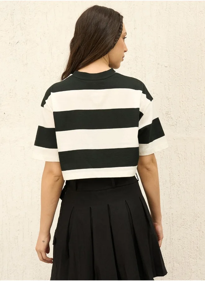 هوبرهولمي Black T-Shirt For Women