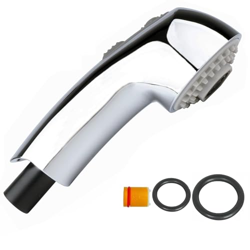 Liberflow Pull-Out Spray Wand Fits Grohe Pull Out Faucets, Compatible with Grohe Part 46298IE0 / 46312IE0, Chrome - Image 1