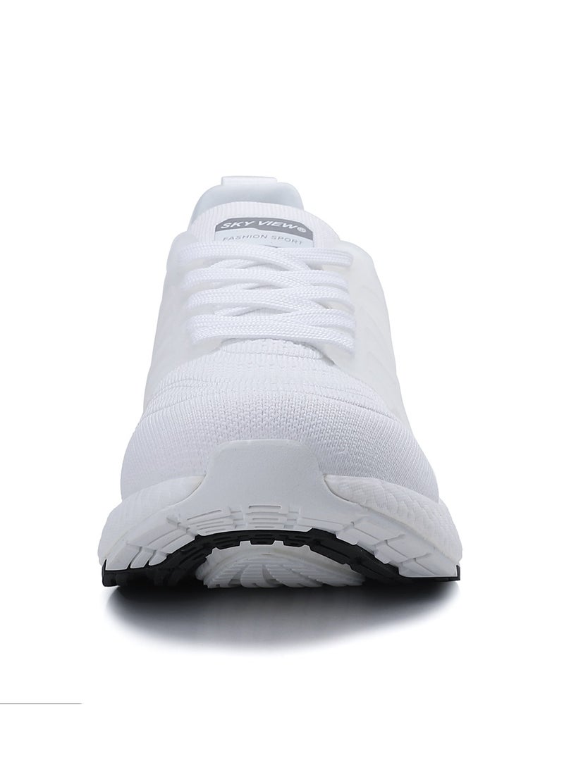 Sky View - SKYVIEW Men's Running Shoes Tennis Fashion Sneakers For Men Walking Slip On Gym Workout Athletic Breathable Jogging Sport Casual Shoes White - Image 1
