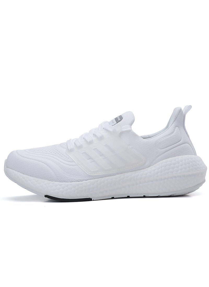 Sky View - SKYVIEW Men's Running Shoes Tennis Fashion Sneakers For Men Walking Slip On Gym Workout Athletic Breathable Jogging Sport Casual Shoes White - Image 1