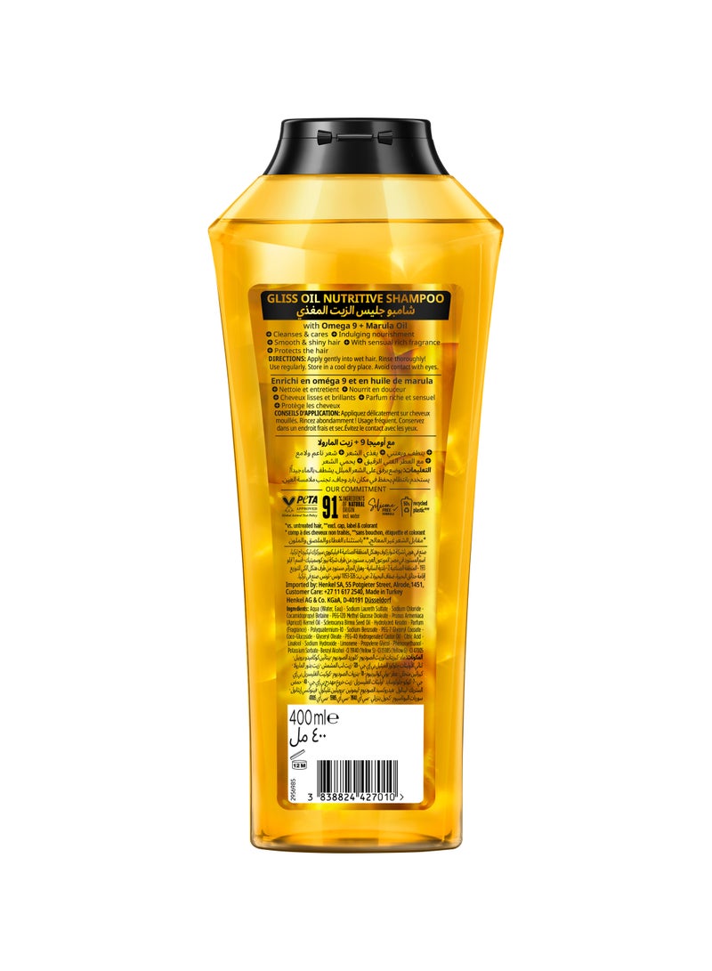 Gliss Oil Nutritive - Nourishment Shampoo 400ml - Image 2
