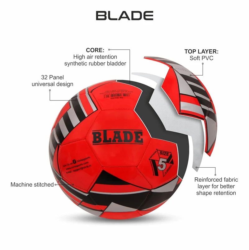 Nivia Nivia Blade Machine Stitched Football Size 3