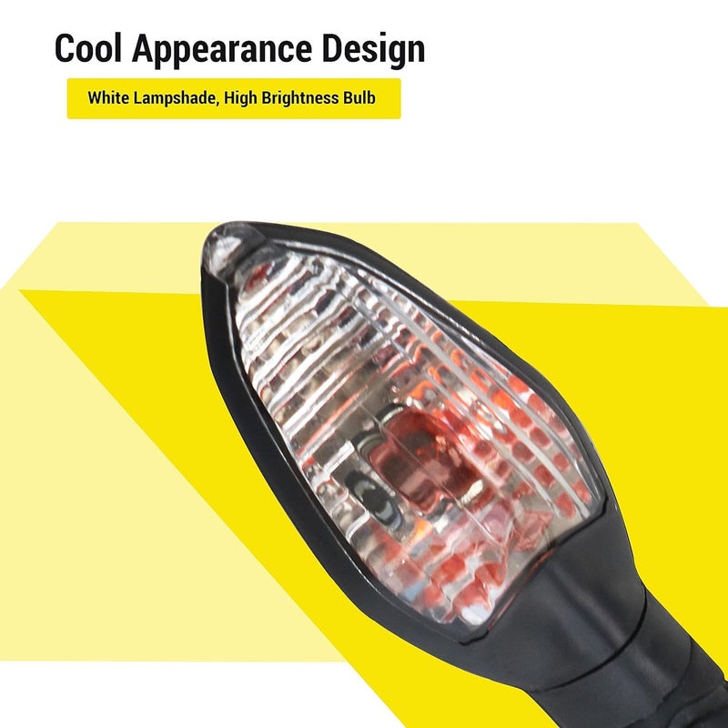 VTRUST Blinker Indicator Assembly, Compatible for Bajaj Discover ST, Set of 2 - Image 3