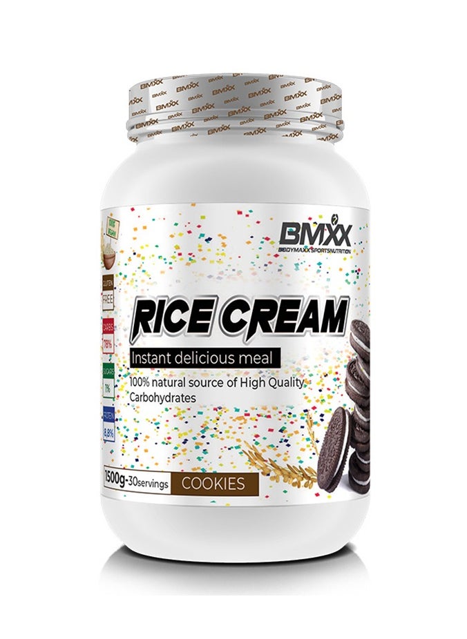 BMXX BMXX, Rice Cream, Carbohydrates, 1500g, Cookies, 30 Servings 