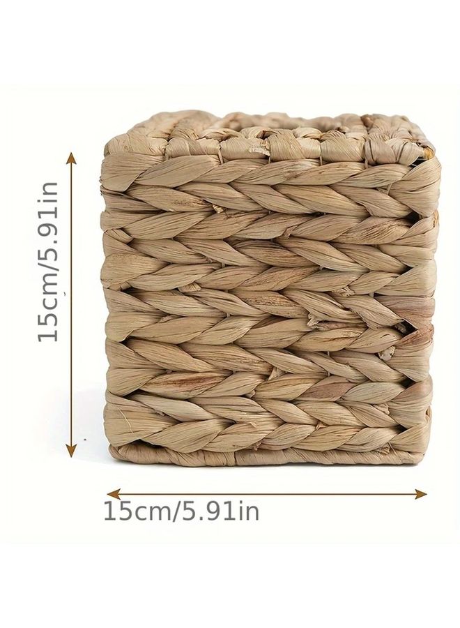 Boho Chic Square Decorative Facial Tissue Cube Box Holder 1pc For Bathroom Table Storage - Image 4