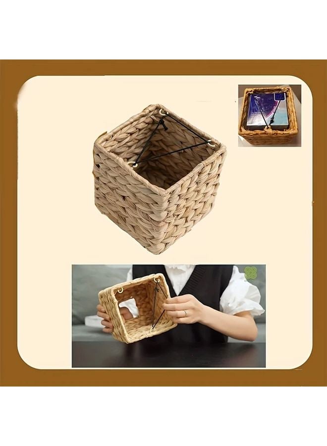 Boho Chic Square Decorative Facial Tissue Cube Box Holder 1pc For Bathroom Table Storage - Image 3