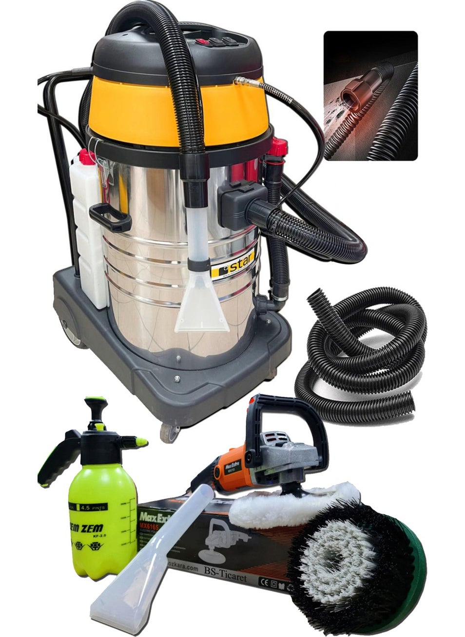 Star - Professional On-Site Sofa Washing Machine and Sofa Brushing Machine Super Set - Image 1