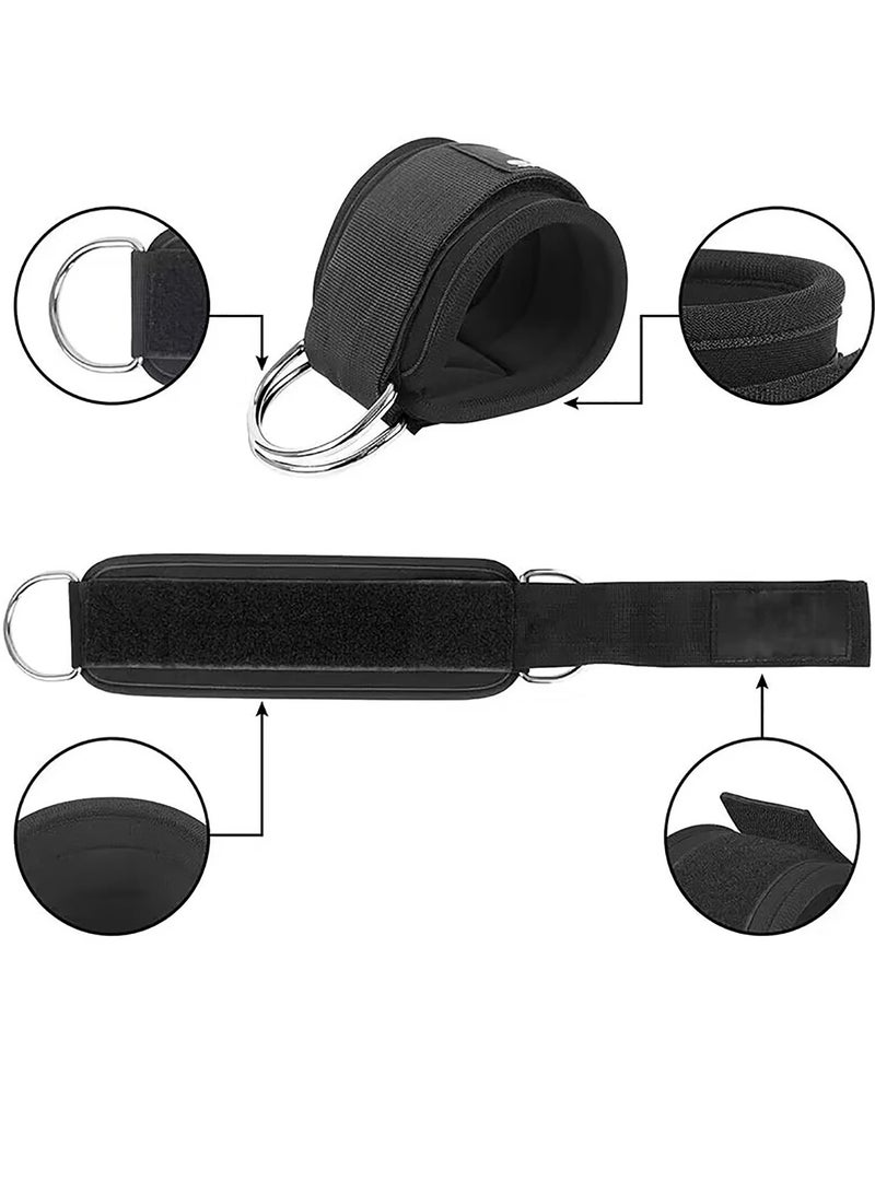 Generic 6-piece set ankle buckle fitness tension belt ankle buckle leg strength training hip lift beautiful legs resistance anklet  - Image 5