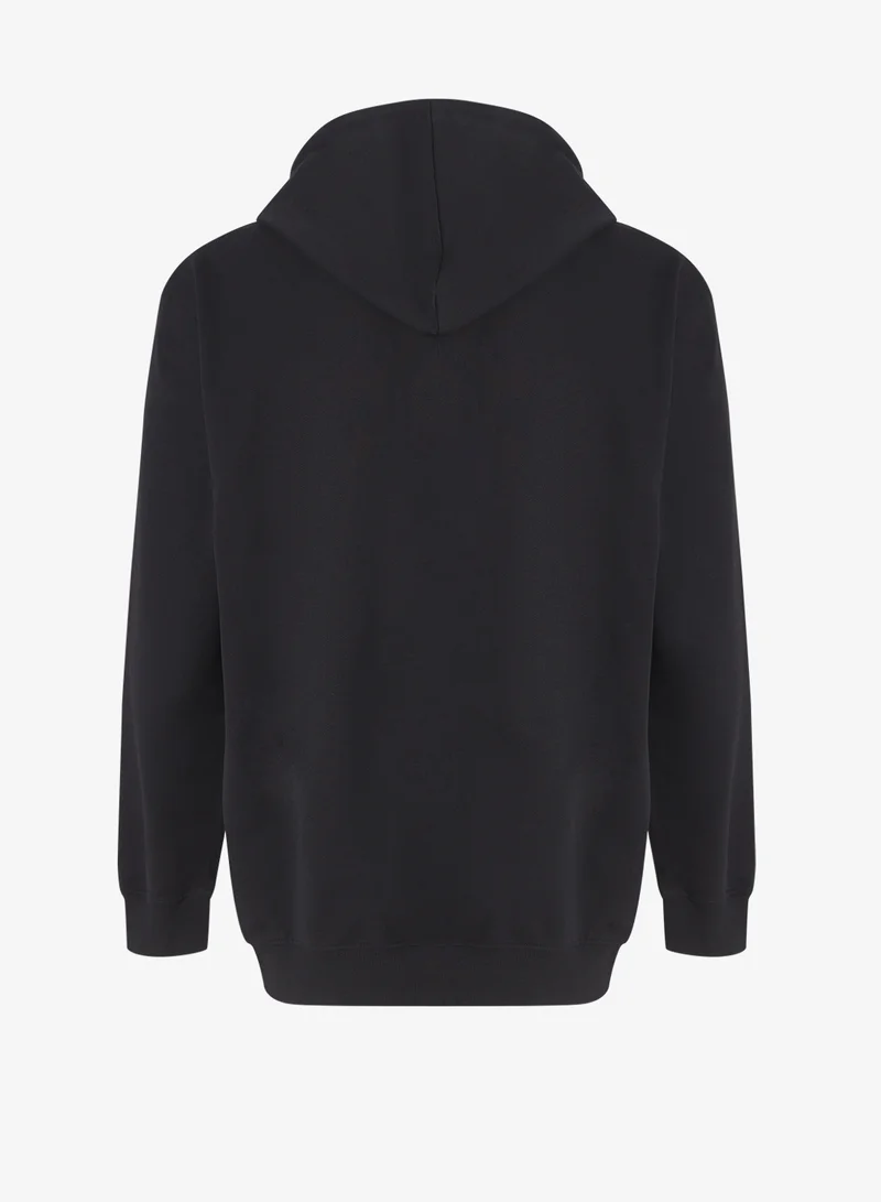 جاك اند جونز سويت شيرت بسحاب وشعار