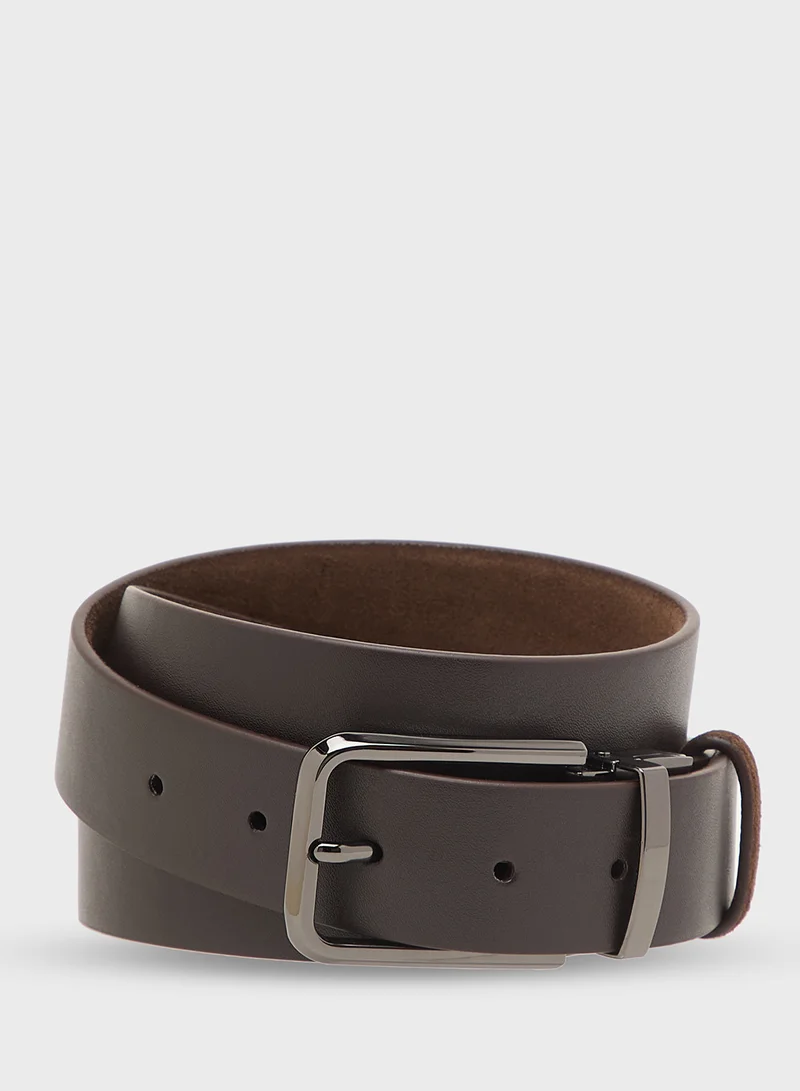 Robert Wood Smart Casual Resizable Suede Belt