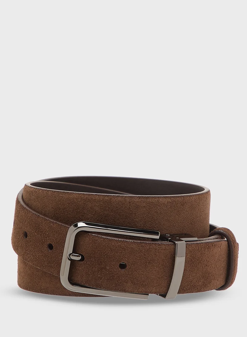 Robert Wood Smart Casual Resizable Suede Belt