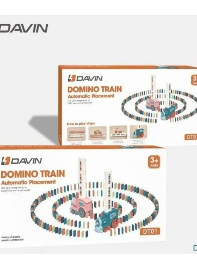 Davin DAVIN Dominoes Train Game is an entertaining and developing children's game 