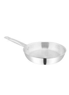 6 October Alu, Frypan With S.Steel Handle Size No.28Cm  - Image 1