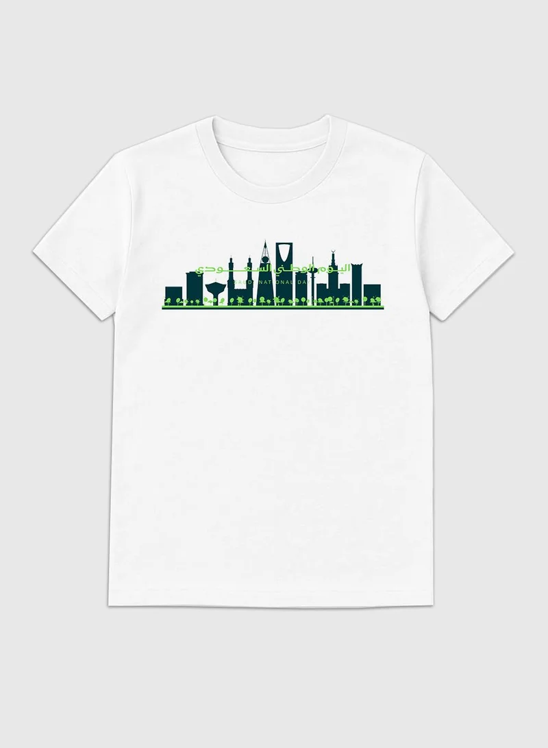Lowha Cotton T-Shirt for Saudi National Day Celebrations for Women & Men