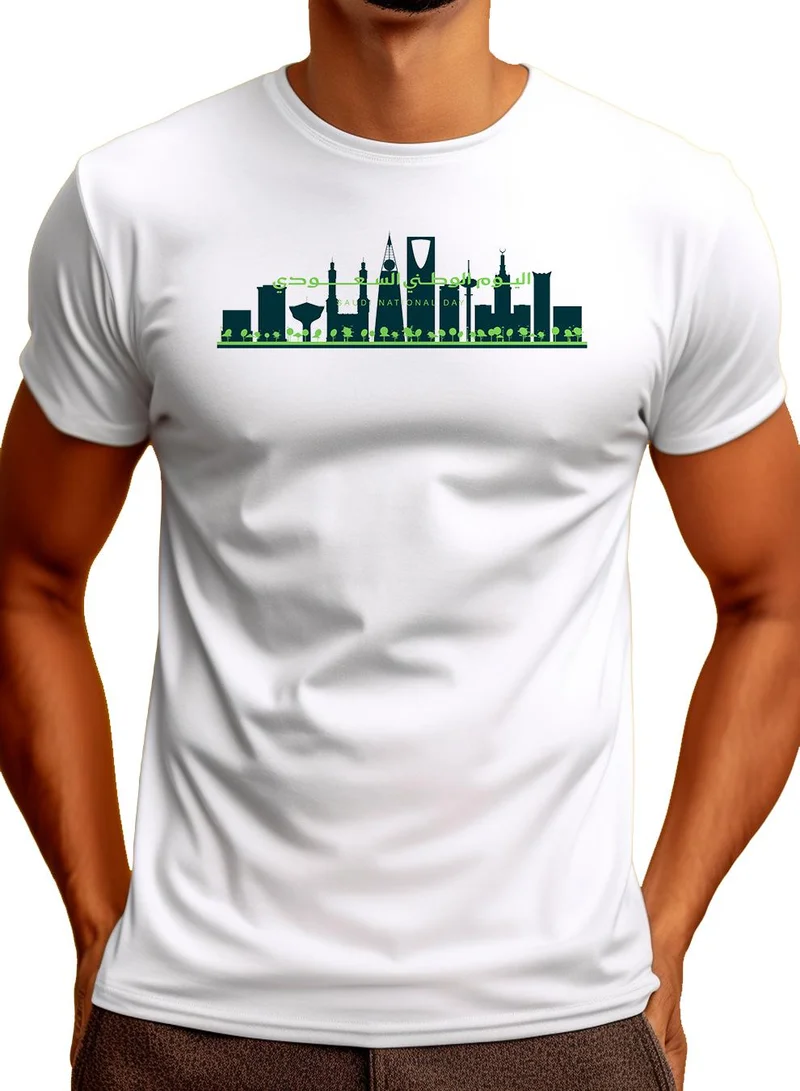 Lowha Cotton T-Shirt for Saudi National Day Celebrations for Women & Men