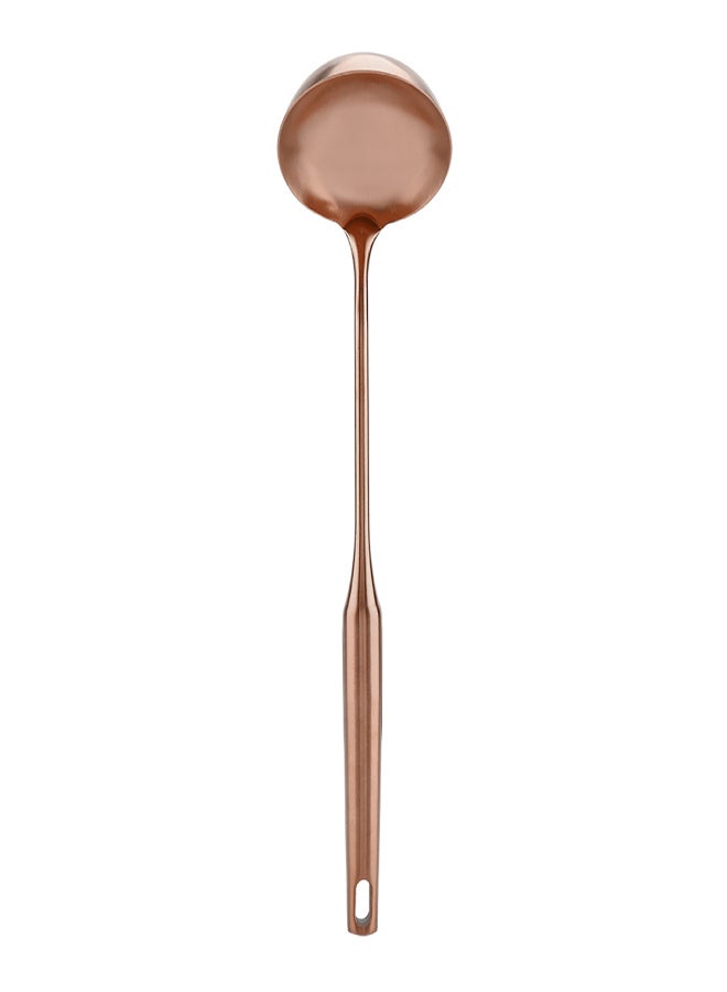 Stainless Steel Ladle Spoon Big Soup Ladle Kitchen Spatula Turner Cooking Tool Rose Gold 02# - Image 1