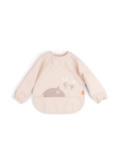 done by deer Sleeved Pocket Bib Ozzo Powder Waterproof Adjustable And Easy To Clean Sleeved Bib For Babies And Toddlers Perfect For Mealtime  - Image 1