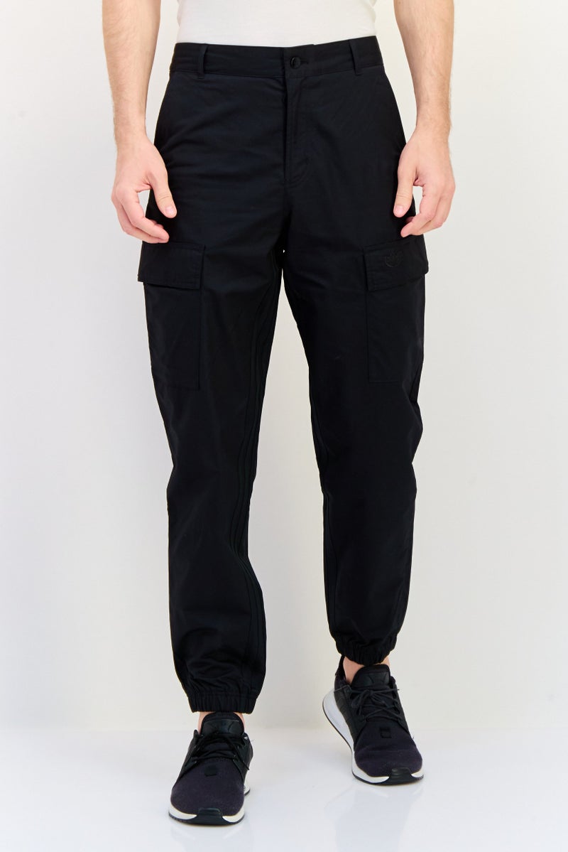 adidas Originals Men Sportswear Fit Outdoor Cargo Pants, Black - Image 1