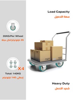 BMB tools BMB TOOLS 50mm Caster Wheels Set of 4 Heavy Duty, Rigid Casters Top Plate Fitting, Non Marking Grey Rubber Fixed Caster Wheels for Cart Furniture Industrial Use  - Image 5