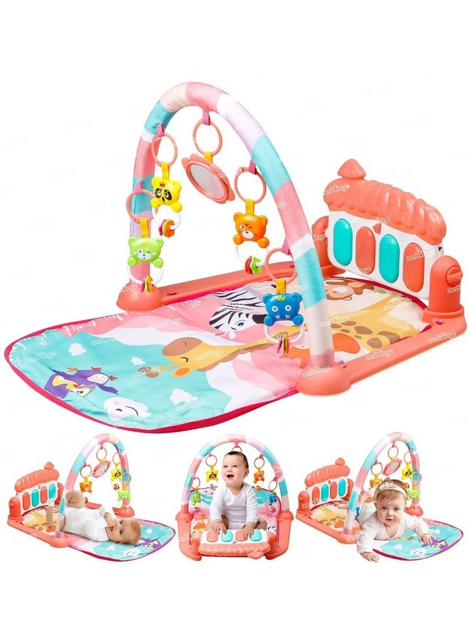 Zest 4 Toyz Musical Piano Baby Play Gym Mat Kids Activity Gym Mat With Music Lights Baby Crawling Mat For Newborn Baby 0 To 3 6 9 12 Months (Pink), 1 Count - pzsku/Z293309461D1EEAAC5050Z/45/_/1737806326/9d1f736b-407b-4dc0-a7fc-1120bdc331d2