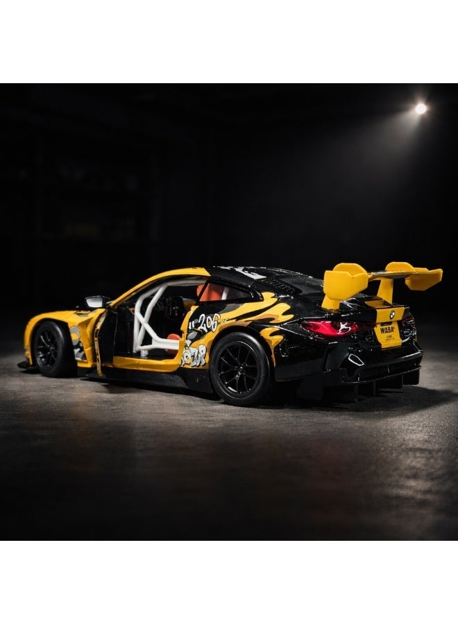 BMW M4 GT3 1:24 Diecast Racing Car Model – Detailed Sports Car Collectible with Display Base – Premium Racing Edition Official Licensed - Image 3