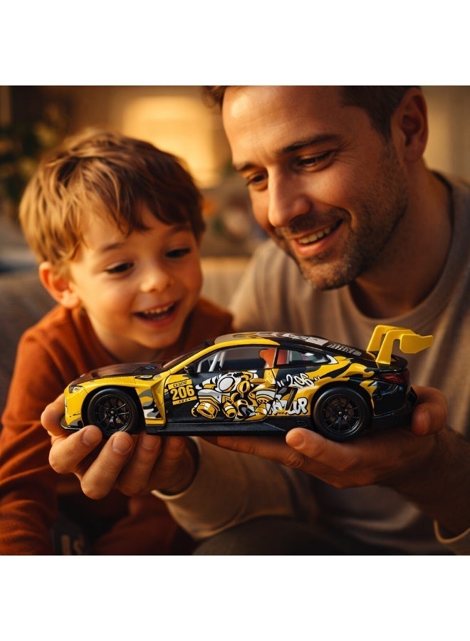 BMW M4 GT3 1:24 Diecast Racing Car Model – Detailed Sports Car Collectible with Display Base – Premium Racing Edition Official Licensed - Image 5