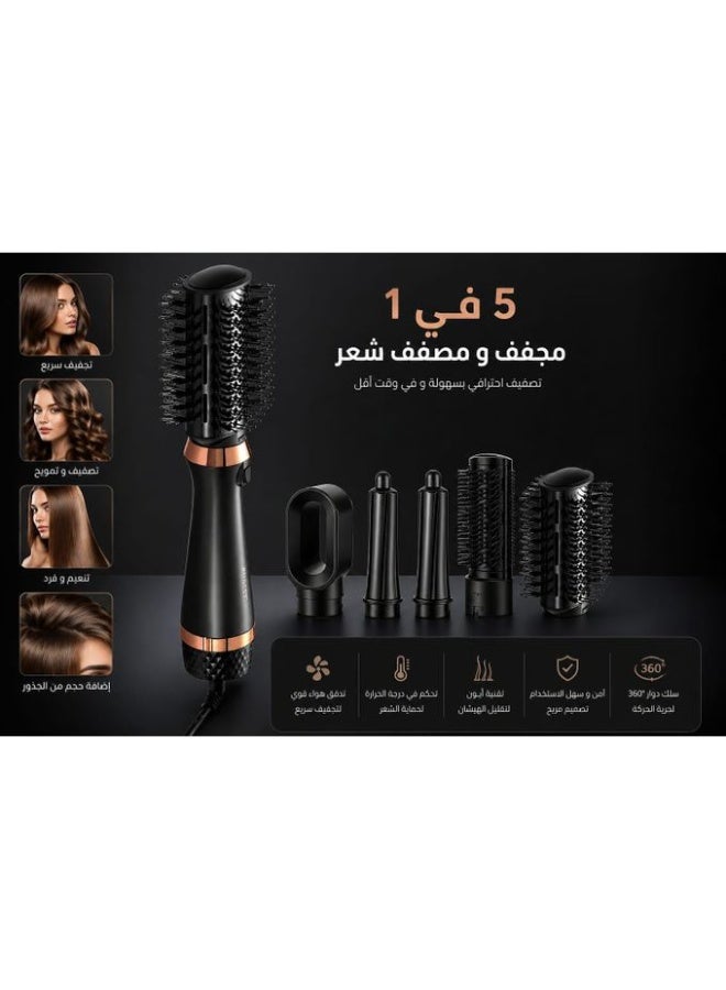 sokany SK-15034 5*1 Hot Air Comb-1400W - Image 5