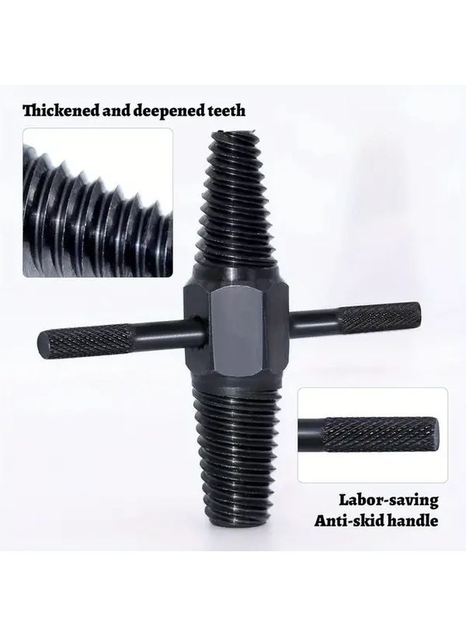 Double Ended Water Pipe Broken Wire Extractor 4pcs Set 1 2 and 3 4 Inch Tap Professional Repair Thread - Image 4