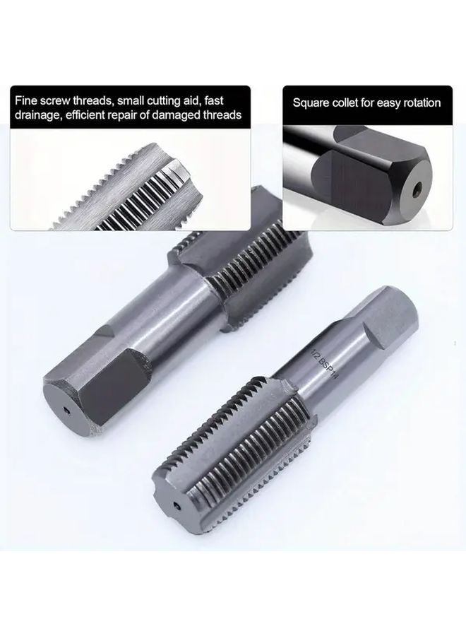 Double Ended Water Pipe Broken Wire Extractor 4pcs Set 1 2 and 3 4 Inch Tap Professional Repair Thread - Image 5