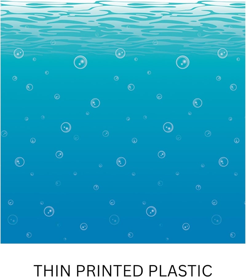 Beistle Undersea Wall Backdrop - 4' x 30' Ocean-Themed Photo Backdrop for Parties - Image 3