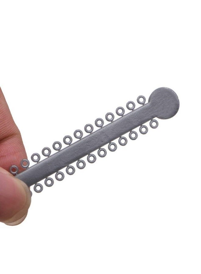 Angzhili Dental Ligature Ties For Bracesorthodontic Ligature Ties1040 Pcs Elastic Oring (Gray) - Image 2
